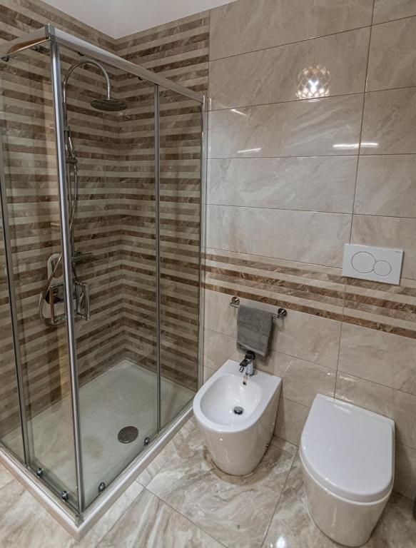 Koupelna v ubytování Casa D'Amico