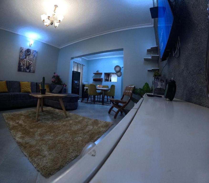 TV a/nebo společenská místnost v ubytování Daddy's