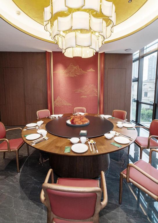 Posezení v ubytování Jiangmen Poltton Executive Service Apartment