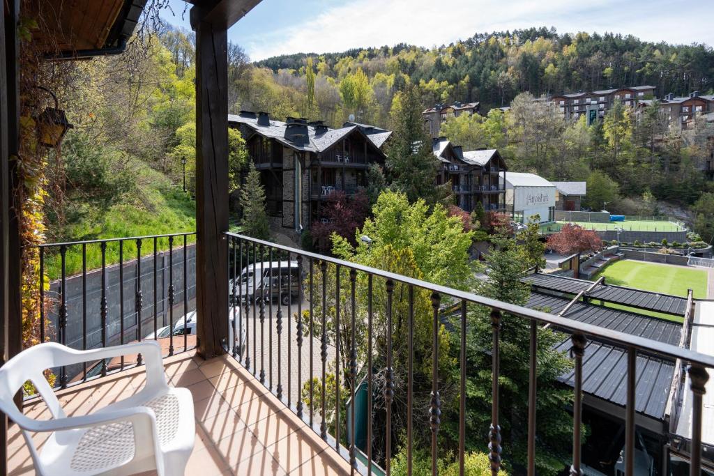 Nespecifikovaný výhled na hory nebo výhled na hory při pohledu z aparthotelu