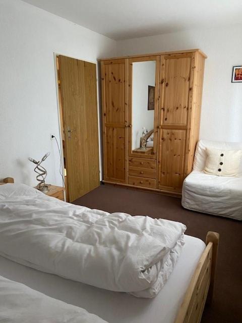 Postel nebo postele na pokoji v ubytování Residenz Alpina im Kurhaus