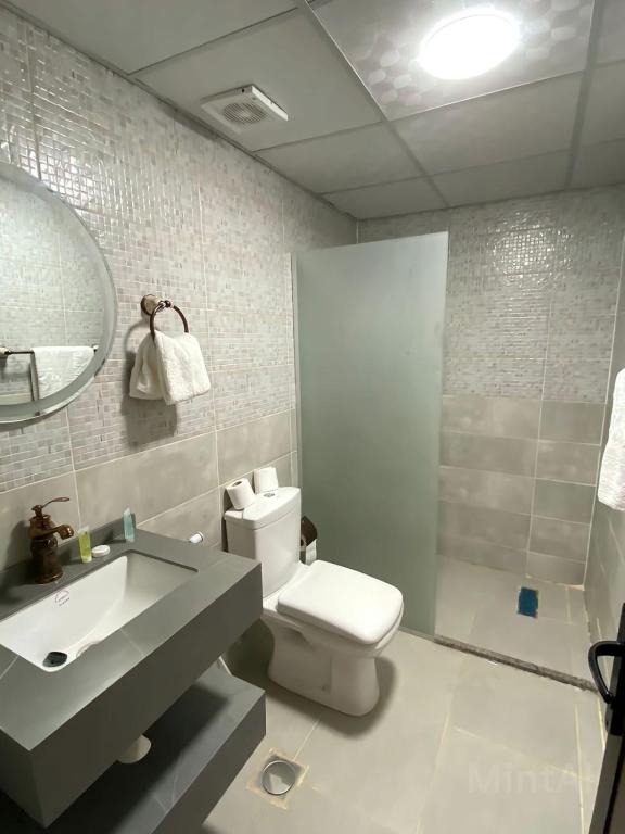 Vannituba majutusasutuses Lulua luxury camp