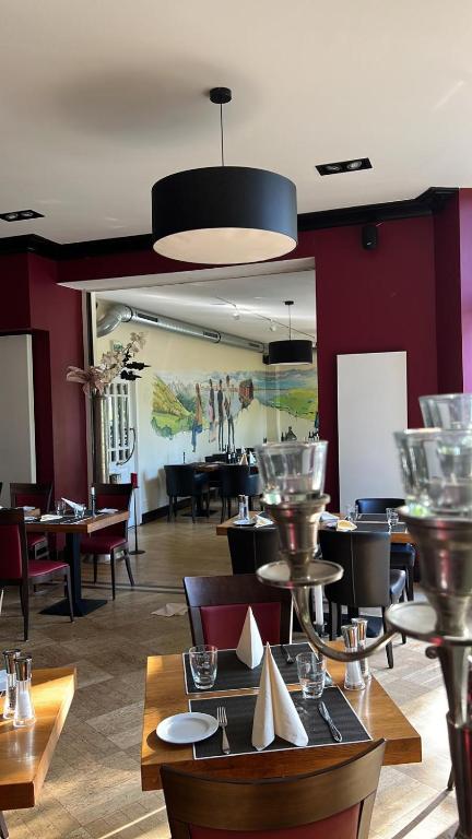 Restaurace v ubytování Hotel Belvedere