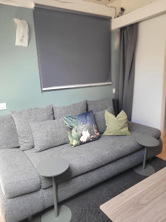 Posezení v ubytování Gîte Mise au Vert