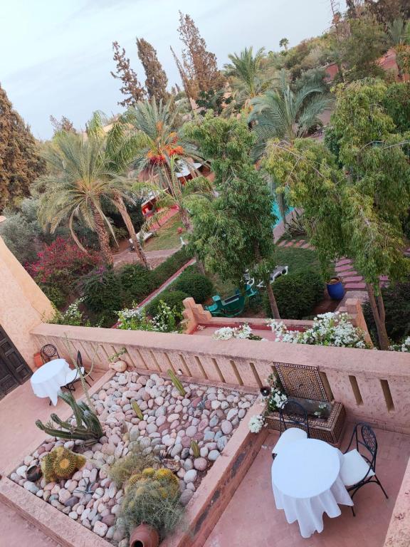 Zahrada ubytování Riad shéhérazade Marrakech