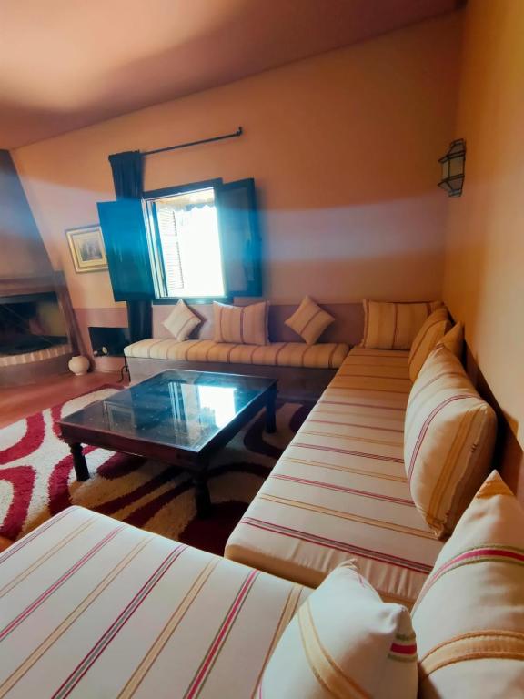 Postel nebo postele na pokoji v ubytování Riad shéhérazade Marrakech