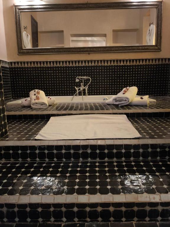 Koupelna v ubytování Riad shéhérazade Marrakech