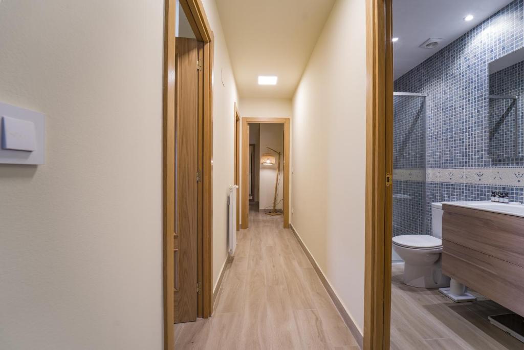 Koupelna v ubytování Pleta de Soldeu Lodge