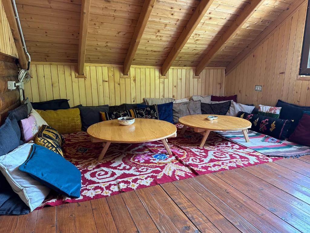 Posezení v ubytování Guest House Rilindja