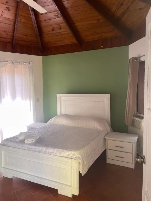 Postel nebo postele na pokoji v ubytování Palms Lounge Cabarete