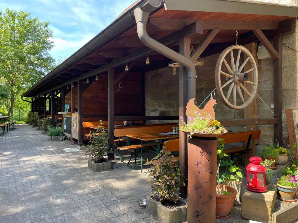 Fotografie z fotogalerie ubytování Land-Gast-Hof WALKMÜHLE v destinaci Feuchtwangen