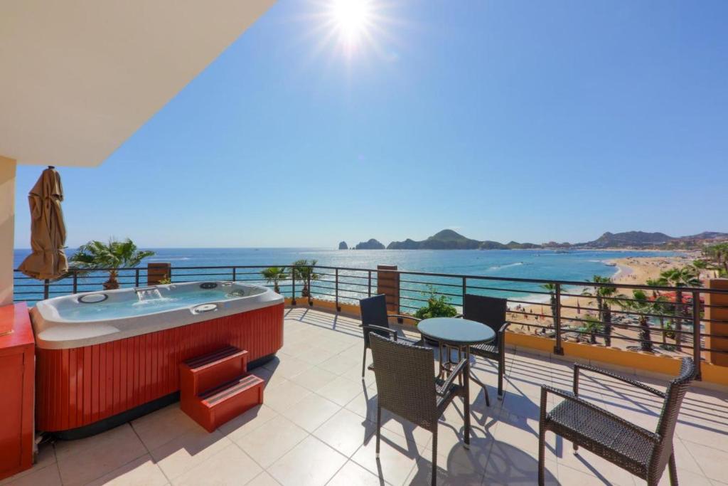 Waterfront Penthouse Villas Reference: 3Bd Ocean Penthouse Villa Del Palmar Cabo San Lucas Updated