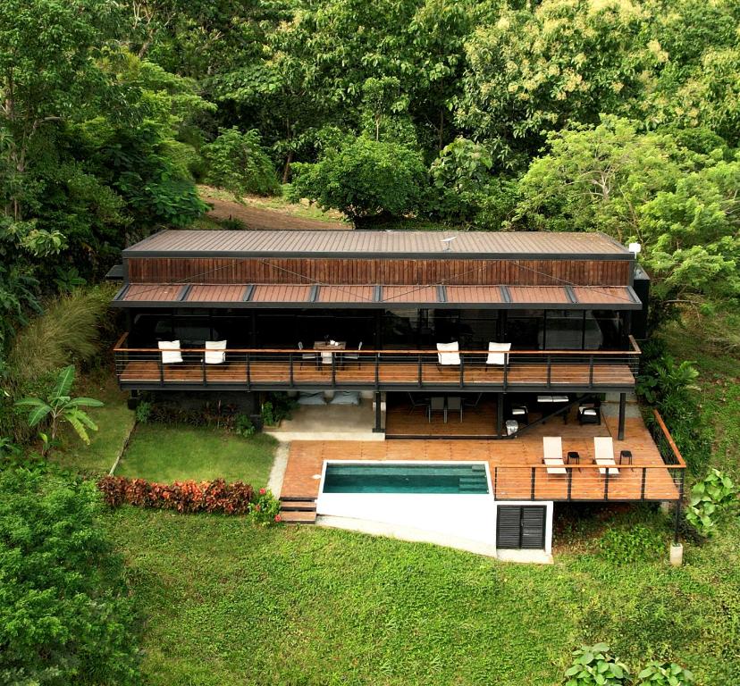 Zahrada ubytování Casa Pelícano - Tropical house w' private pool and ocean views