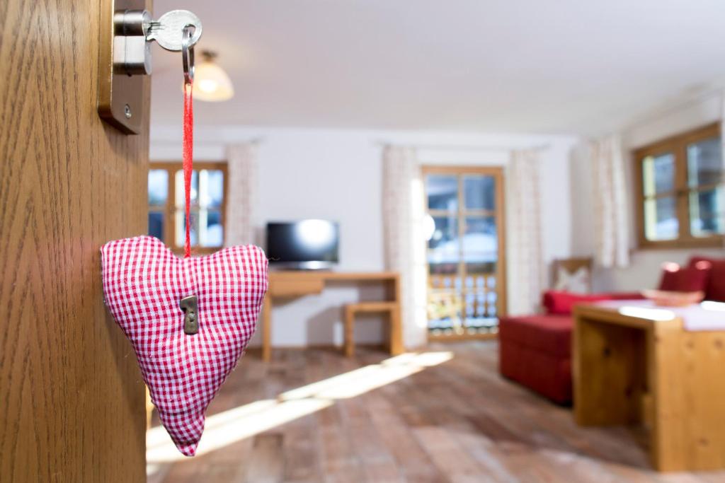 Posezení v ubytování Gästehaus Fritz