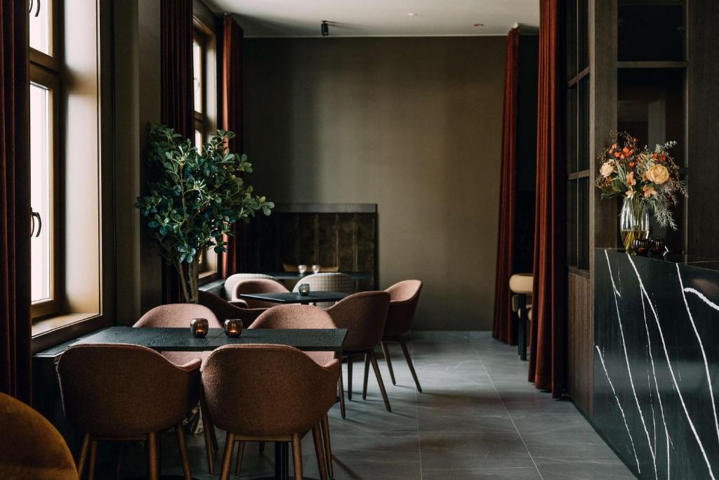 Posezení v ubytování Saga Hotel Oslo, WorldHotels Crafted