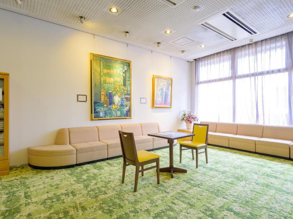 Posezení v ubytování Hisai Green Hotel