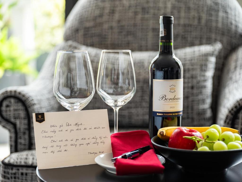 Nápoje v ubytování T Boutique Hotel