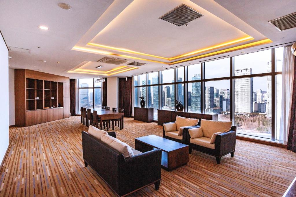 Posezení v ubytování Orakai Songdo Park Hotel