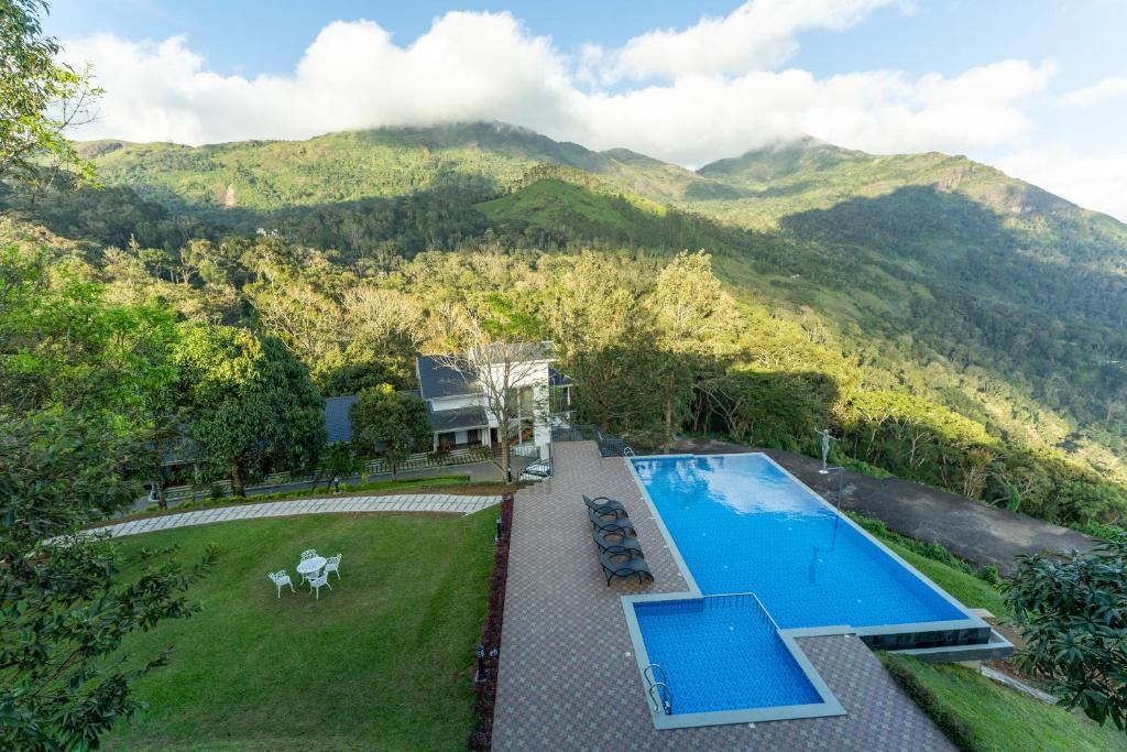 Bazén v ubytování Le Montfort Resort nebo v jeho okolí