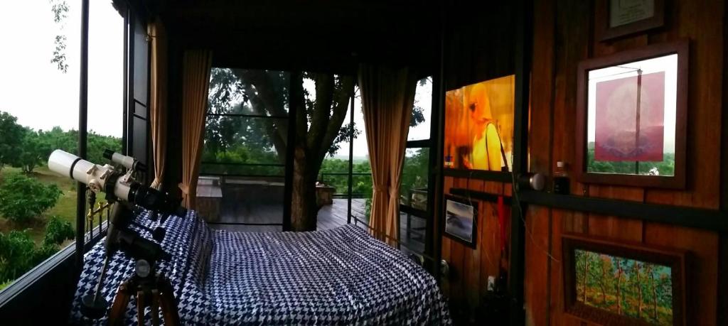 Zahrada ubytování Napahong Treehouse นาป่าฮง