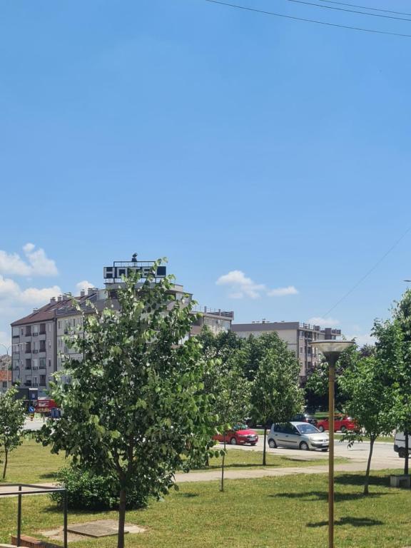Budova, kde se apartmán nachází