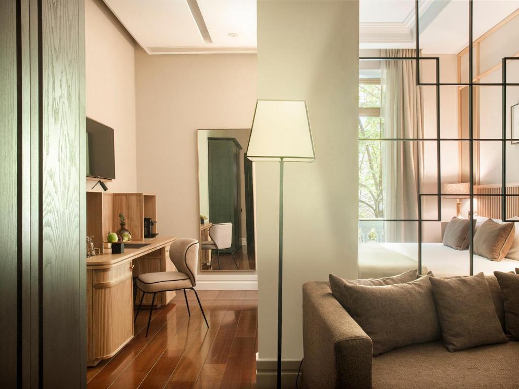 Posezení v ubytování Hotel Único Madrid, Small Luxury Hotels
