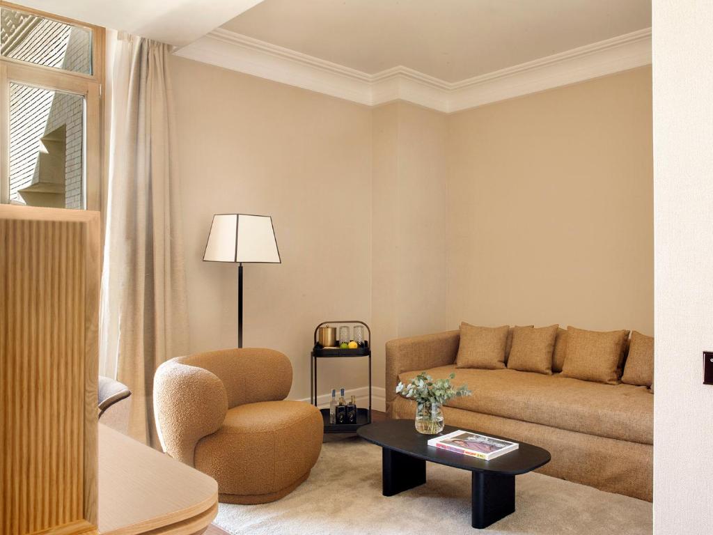 Posezení v ubytování Hotel Único Madrid, Small Luxury Hotels