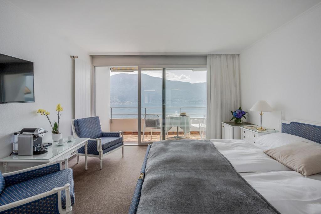 Postel nebo postele na pokoji v ubytování Casa Berno Panorama Resort