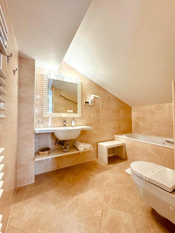 Koupelna v ubytování Boutique Hotel Oasi