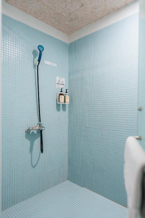 A bathroom at The Light