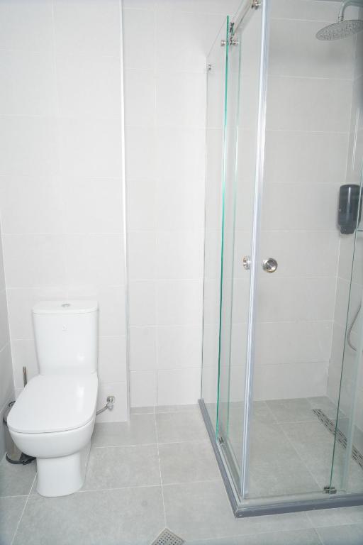 Koupelna v ubytování Eikon Apartments Abastumani