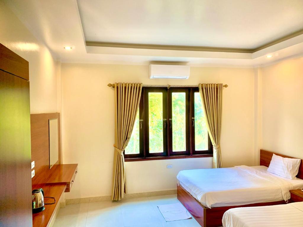 Vang Vieng Garden Resort - Standard Twin Room With Mountain View