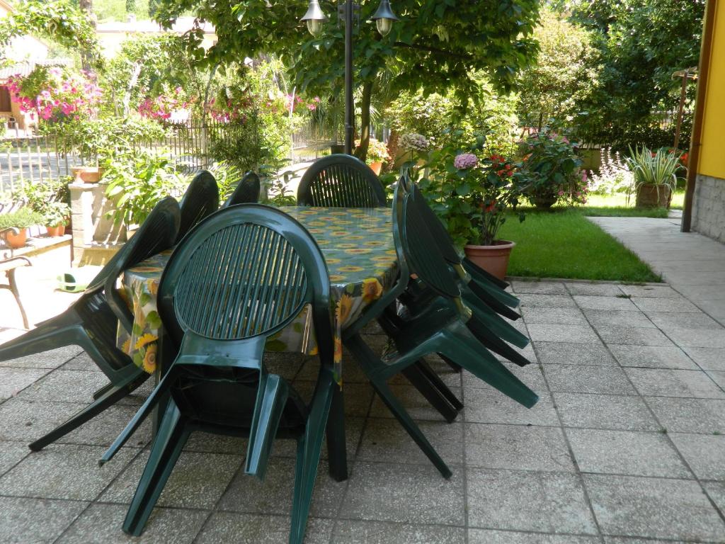 Zahrada ubytování B&B I Narcisi
