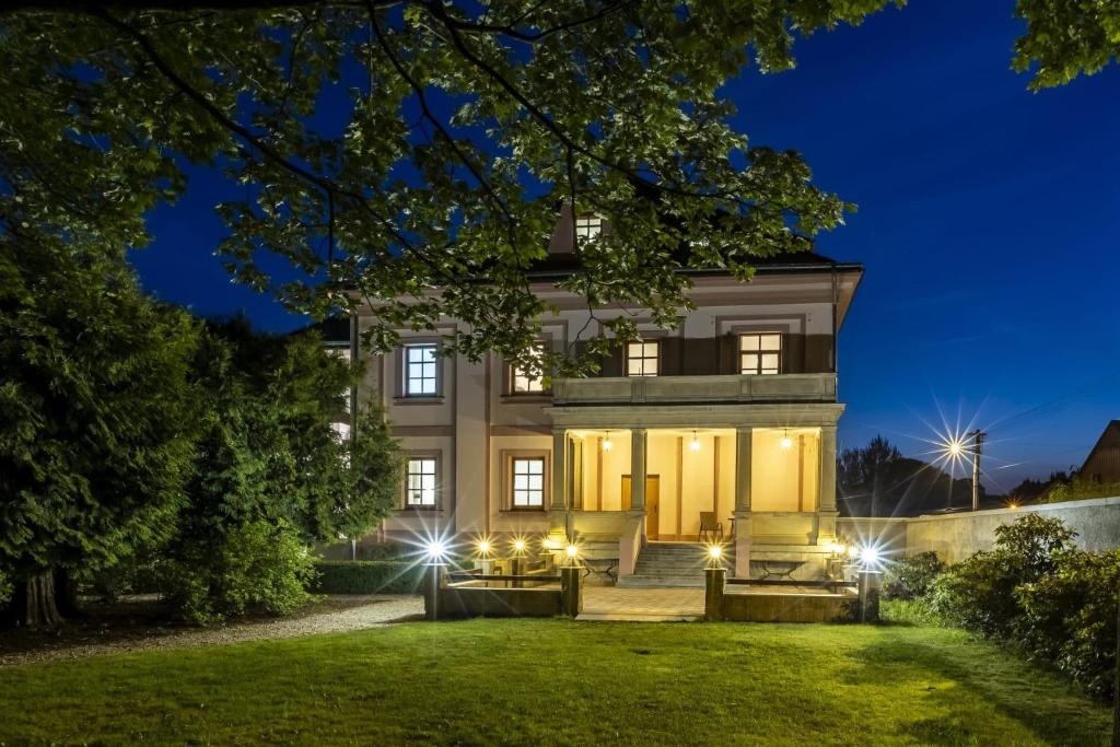 Zahrada ubytování Hotel Zámeček Raspenava