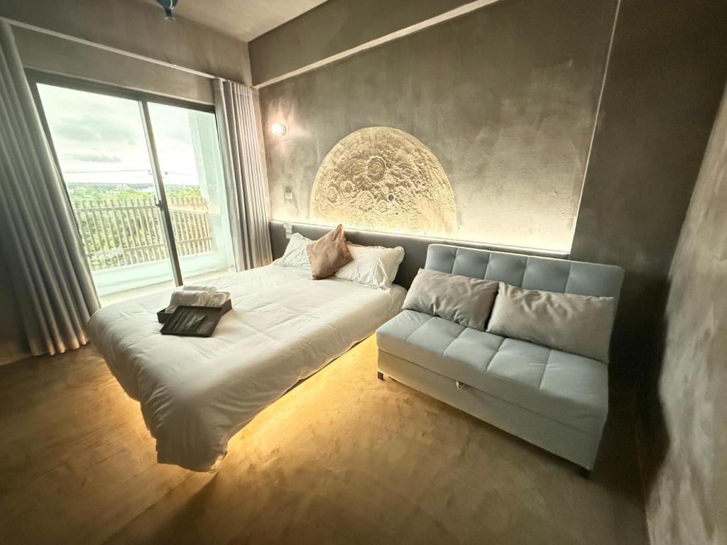 Posezení v ubytování 月出悠悠Moon Rise B&B