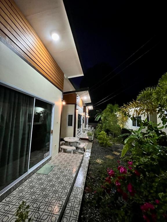 Zahrada ubytování BSK Bungalows