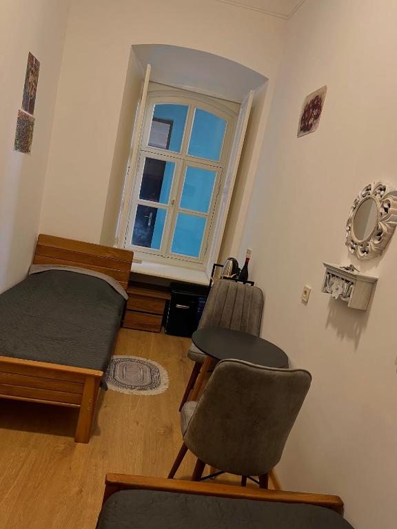 Posezení v ubytování Salomes Guest Room