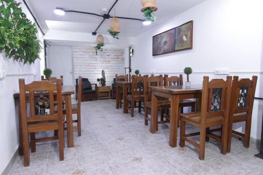 Posezení v ubytování Hotel Casa Laureles Malibú