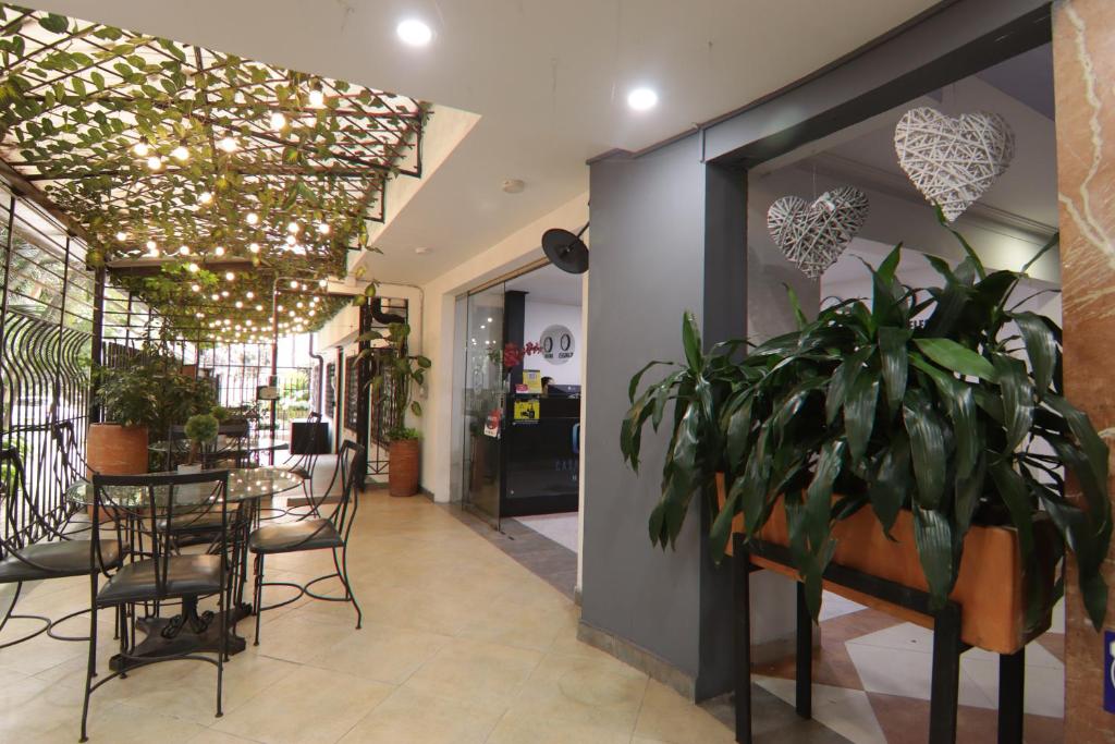 Posezení v ubytování Hotel Casa Laureles Malibú