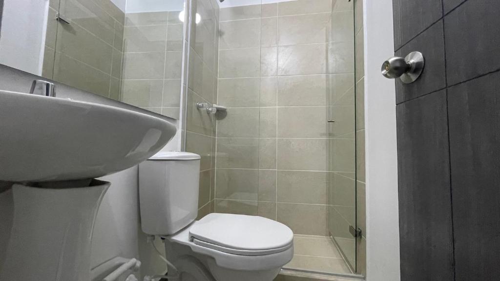 Koupelna v ubytování Hotel Casa Laureles Malibú