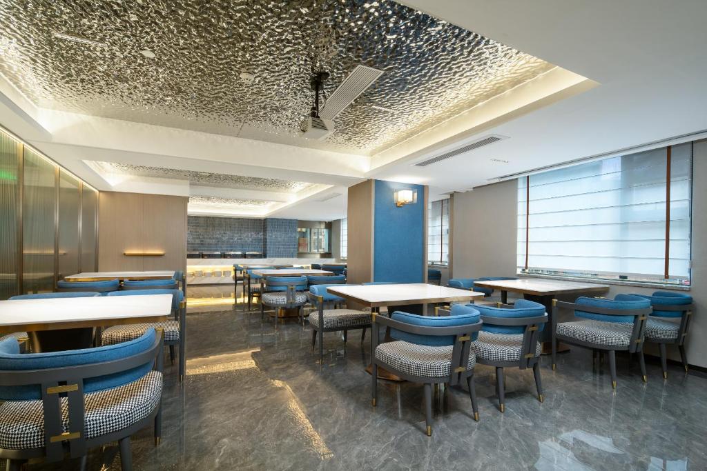 Posezení v ubytování Yizhi Hotel Changgang Metro Station - Free Shuttle Bus during Canton Fair