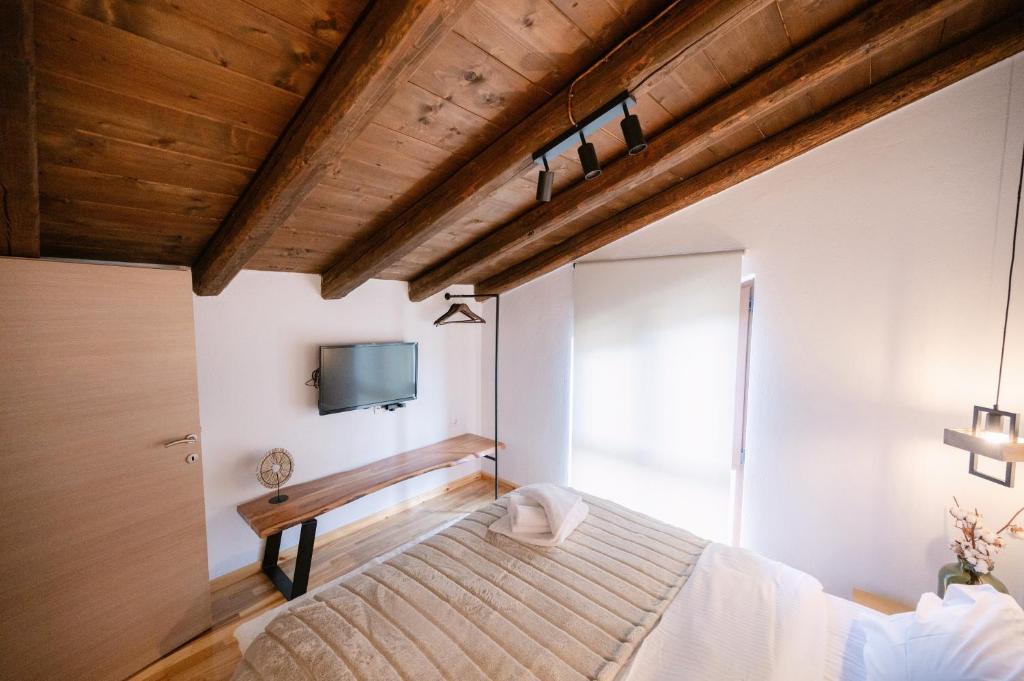 Postel nebo postele na pokoji v ubytování Cloud9 Chalet