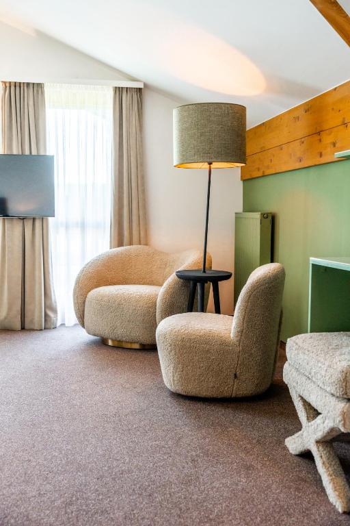 Posezení v ubytování Sapia Hotel Rheinsberg