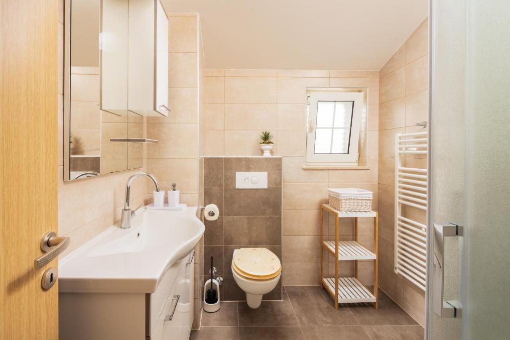 Kúpeľňa v ubytovaní Villa Kristina