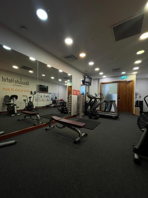 Palestra o centro fitness di Absolute Hotel Limerick