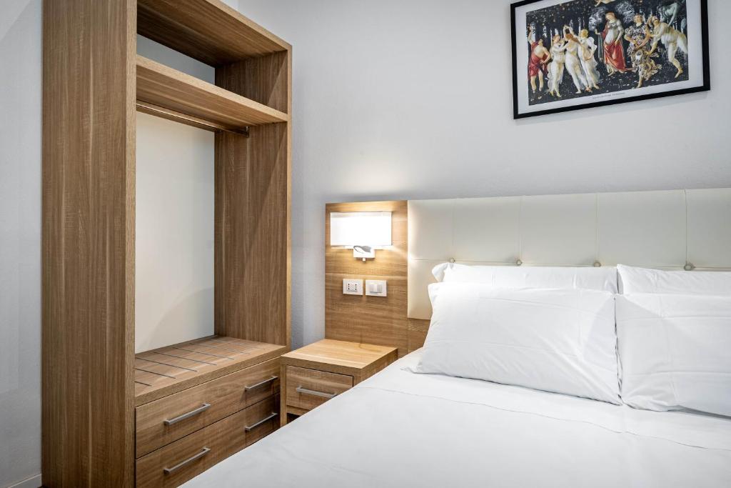Letto o letti in una camera di YD elegant apt with garden
