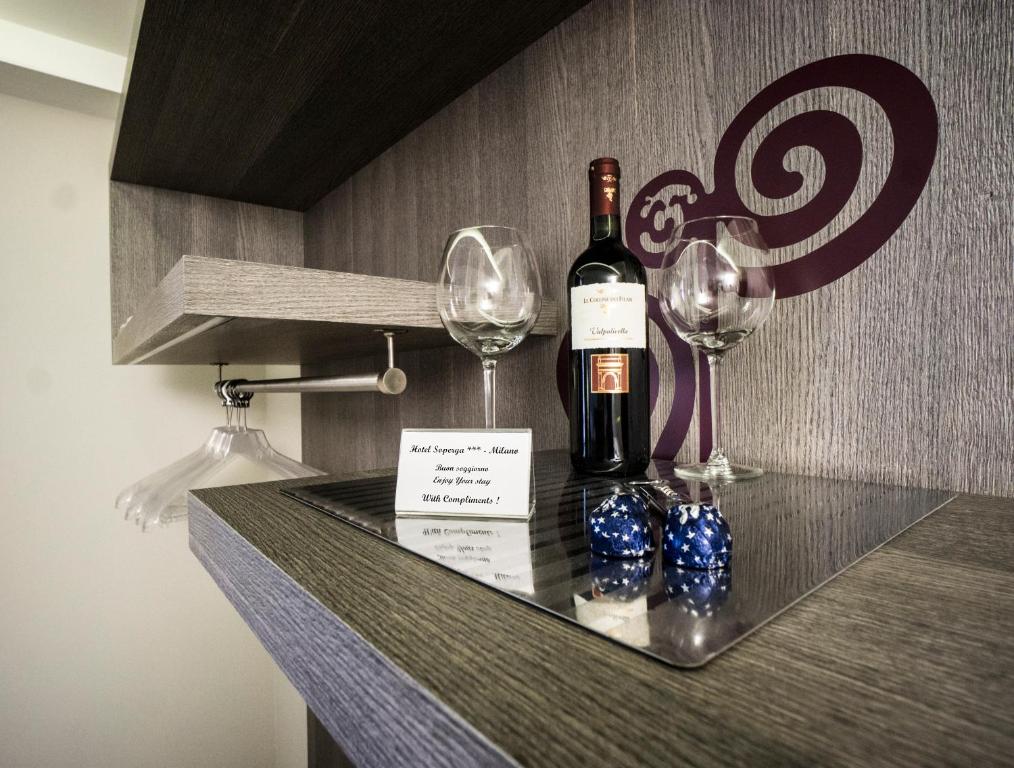Nápoje v ubytování Hotel Soperga