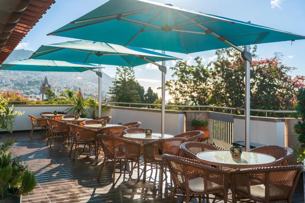 Balkón nebo terasa v ubytování Hotel Madeira