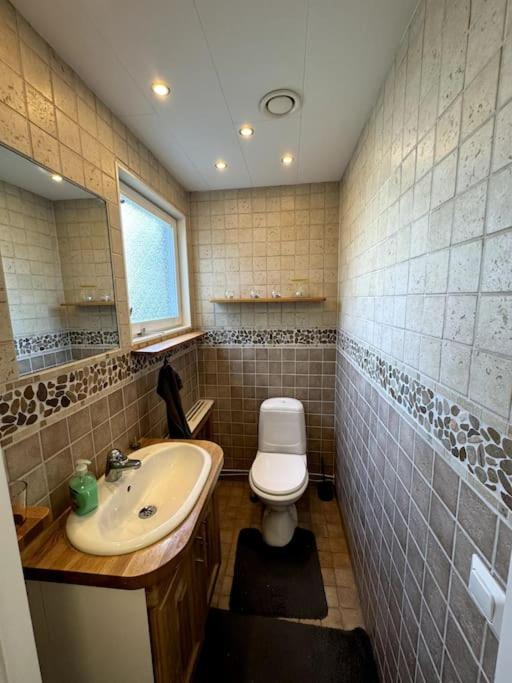 Koupelna v ubytování Moderna Villa