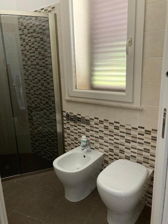 A bathroom at Casa Etna Nicolosi